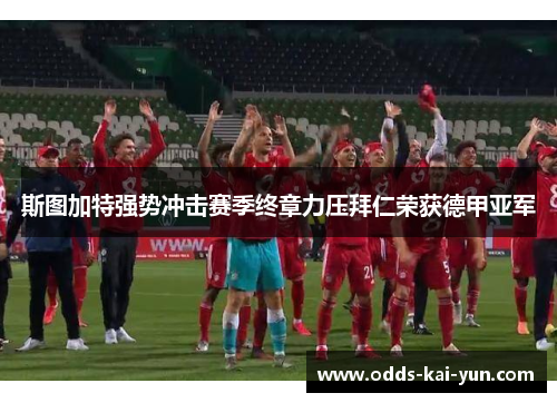 斯图加特强势冲击赛季终章力压拜仁荣获德甲亚军