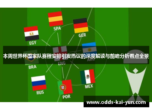 本周世界杯国家队赛程安排引发热议的深度解读与前瞻分析看点全景 本周世界杯国家队赛程安排引发热议的深度解读与前瞻分析看点全景